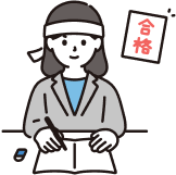 試験勉強のイラスト